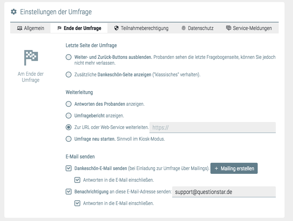 Am Ende Der Umfrage Questionstar